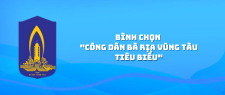 Bình chọn công dân Bà Rịa Vũng Tàu tiêu biểu